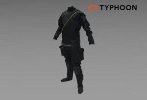 Suchy kombinezon SWAT firmy TYPHOON